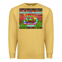 Antique Gold proud dad tumbler Premium Sweatshirt - HRA Design Shop