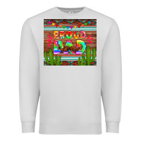 Dove Grey proud dad tumbler Premium Sweatshirt - HRA Design Shop