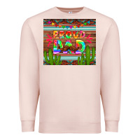 Pale Pink proud dad tumbler Premium Sweatshirt - HRA Design Shop