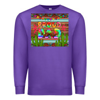 Purple proud dad tumbler Premium Sweatshirt - HRA Design Shop