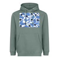 Sage distressed blueberry milkshake cowhide Heavyweight Hoodie - RanaPortraitStore
