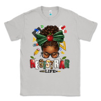 Moon Dust registrar life afro messy bun Classic Tee - texasbilliewilder