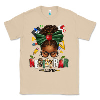 Mushroom registrar life afro messy bun Classic Tee - texasbilliewilder