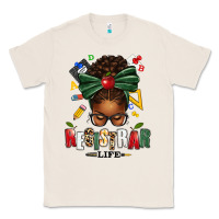 Natural registrar life afro messy bun Classic Tee - texasbilliewilder