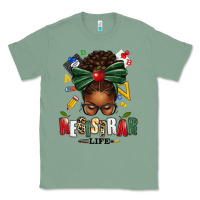 Sage registrar life afro messy bun Classic Tee - texasbilliewilder