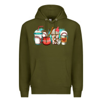 Baseball Coffee Cups Premium Hoodie | Teevron