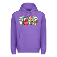Purple baseball coffee cups Premium Hoodie - Jasminsmagicworld