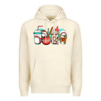 Sandshell baseball coffee cups Premium Hoodie - Jasminsmagicworld