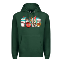 Sports Green baseball coffee cups Premium Hoodie - Jasminsmagicworld