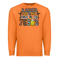 Carrot raised on sweet and tea jesus Premium Sweatshirt - CowhideDigitalArt