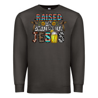 Smoke raised on sweet and tea jesus Premium Sweatshirt - CowhideDigitalArt