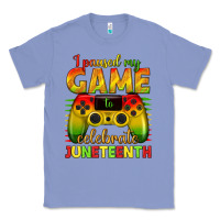 Colony Blue I paused my game celebrate Juneteenth Classic Tee - texasbilliewilder