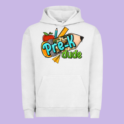 Pre K Dude Urban Hoodie Designed By Jasminsmagicworld