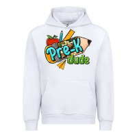 White pre k dude Urban Hoodie - Jasminsmagicworld