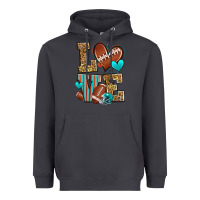 Smoke love american football Heavyweight Hoodie - Zillion Design Studio