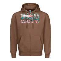 Chestnut orthodontist assistant Zipper Hoodie - texasbilliewilder
