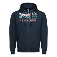Navy orthodontist assistant Zipper Hoodie - texasbilliewilder