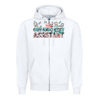 White orthodontist assistant Zipper Hoodie - texasbilliewilder