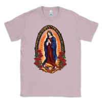 Lilac Our Lady Of Guadalupe Classic Tee - RanaPortraitStore