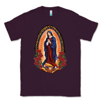 Plum Our Lady Of Guadalupe Classic Tee - RanaPortraitStore