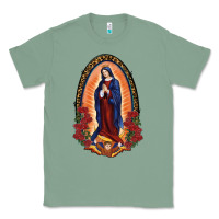 Sage Our Lady Of Guadalupe Classic Tee - RanaPortraitStore