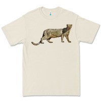 Bone Jaguarundi Premium Tee - LillyAllenDesigns