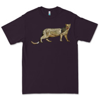 Plum Jaguarundi Premium Tee - LillyAllenDesigns