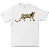 White Jaguarundi Premium Tee - LillyAllenDesigns