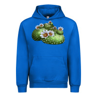 Cobalt blossfeldia cactus Urban Hoodie - LillyAllenDesigns