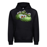 Forest Green blossfeldia cactus Urban Hoodie - LillyAllenDesigns