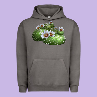 Blossfeldia Cactus Urban Hoodie Designed By Lillyallendesigns