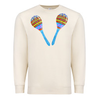 Sandshell blue maracas Premium Sweatshirt - FaDigitalArtStudio