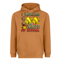 Meerkat i tackled 100 days of school softball Heavyweight Hoodie - Zillion Design Studio
