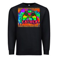 Black lgbtq gaymer and gender symbol tumbler Premium Sweatshirt - HRA Design Shop