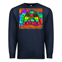 Navy lgbtq gaymer and gender symbol tumbler Premium Sweatshirt - HRA Design Shop