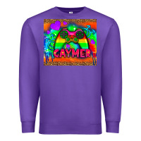Purple lgbtq gaymer and gender symbol tumbler Premium Sweatshirt - HRA Design Shop