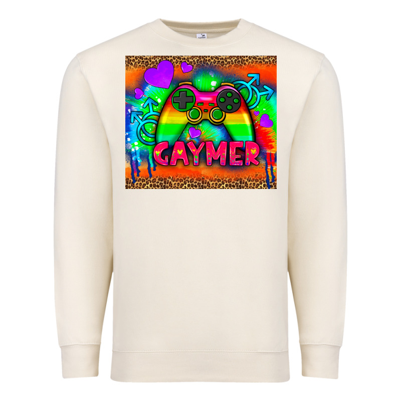 Lgbtq Gaymer And Gender Symbol Tumbler Premium Sweatshirt by HRA Design Shop | Teevron