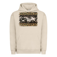 Leopard Cowhide Pattern Background Urban Hoodie | Teevron