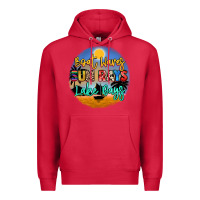 Cardinal boat waves sun rays lake days Premium Hoodie - NancyCooperArtShop