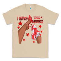 Mushroom Bright Red I Have Two Moods Afro Girl Sneakers Classic Tee - texasbilliewilder