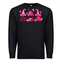 Black breast cancer afro gnomies Premium Sweatshirt - FaDigitalArtStudio