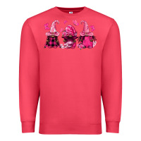 Cardinal breast cancer afro gnomies Premium Sweatshirt - FaDigitalArtStudio