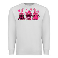 Dove Grey breast cancer afro gnomies Premium Sweatshirt - FaDigitalArtStudio