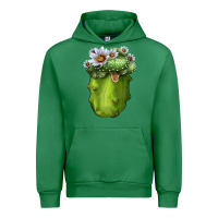Emerald blossfeldia cacti Urban Hoodie - LillyAllenDesigns