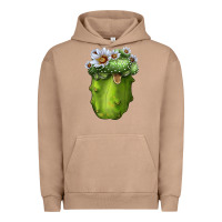 Pigment Burro blossfeldia cacti Urban Hoodie - LillyAllenDesigns