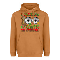 Meerkat i tackled 100 days of school soccer Heavyweight Hoodie - Zillion Design Studio