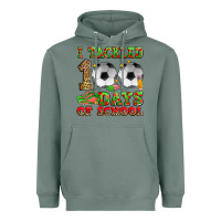 Sage i tackled 100 days of school soccer Heavyweight Hoodie - Zillion Design Studio
