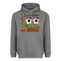 Storm i tackled 100 days of school soccer Heavyweight Hoodie - Zillion Design Studio