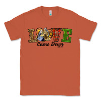 Copper Love Came Down Baby Jesus Christmas Classic Tee - RanaPortraitStore