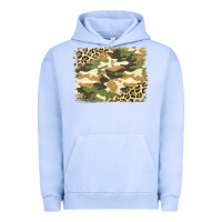 Pigment Grape Ice leopard camo pattern background Urban Hoodie - Jasminsmagicworld